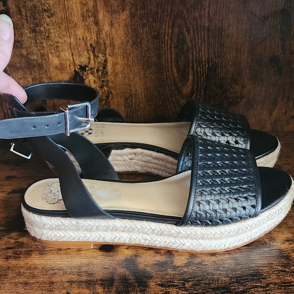 Vince Camuto Tiger Wedge Sandals